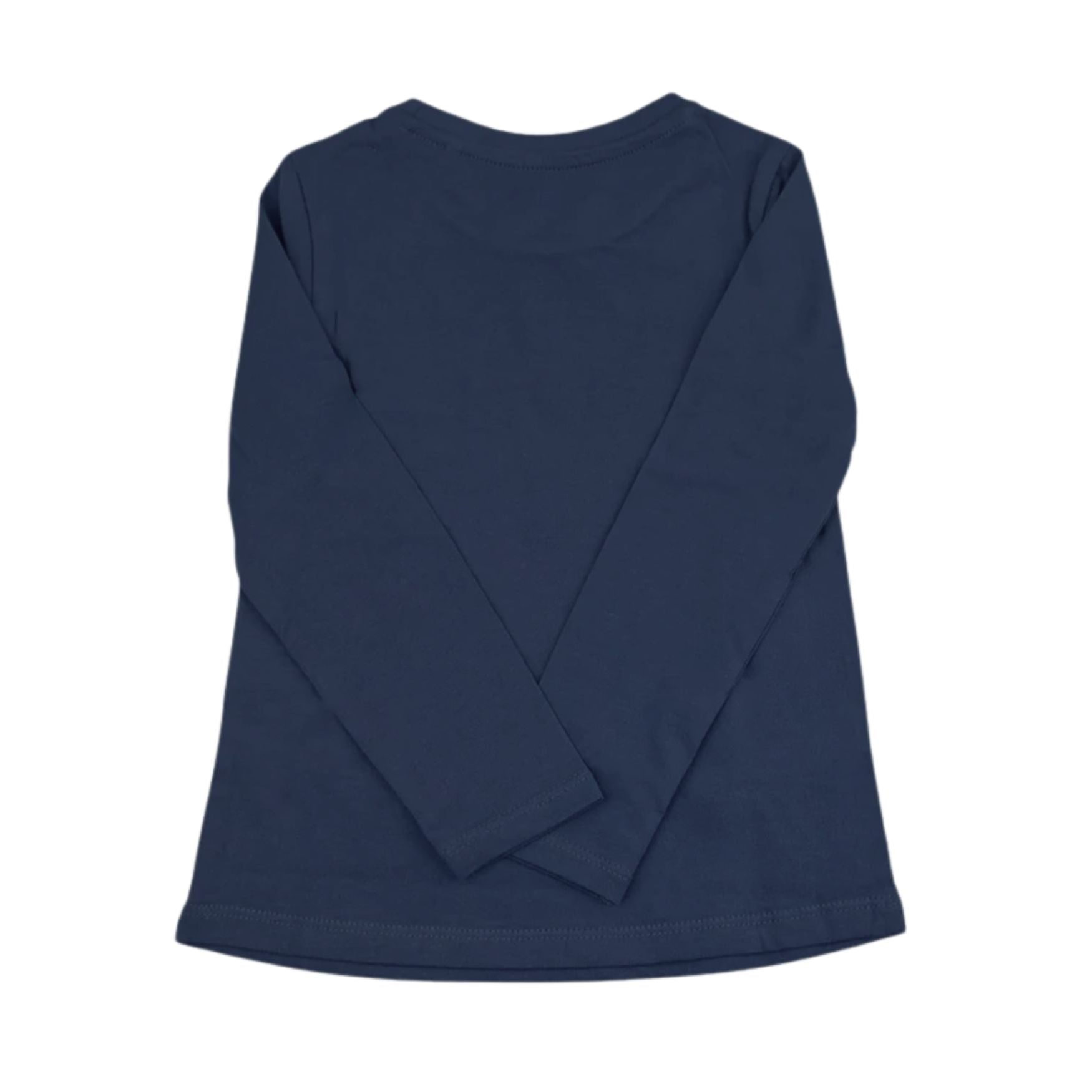 Guess Girls Long Sleeve T-Shirt In Navy
