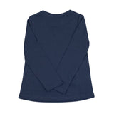Guess Girls Long Sleeve T-Shirt In Navy
