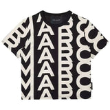 Marc Jacobs Monogram Baby T-Shirt In Black & White