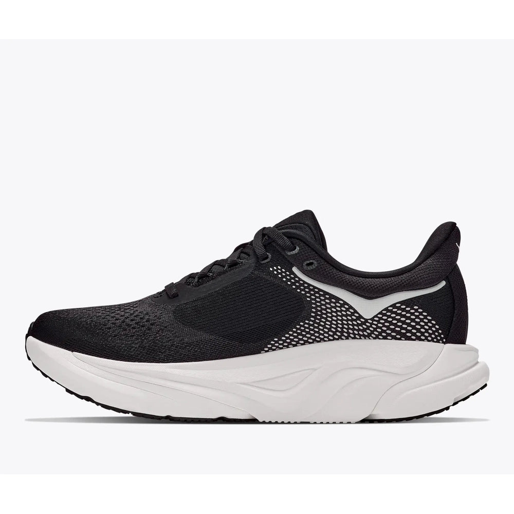 Hoka Mens Arahi 9 Wide Sneakers In Black/White