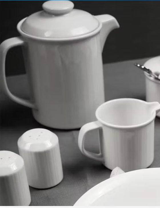 Carrol Boyes Halo Coffee Pot In White