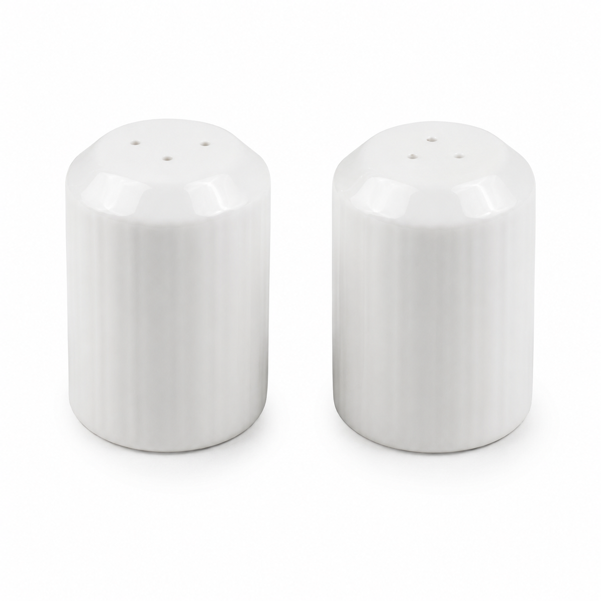 Carrol Boyes Halo Salt & Pepper Set In White