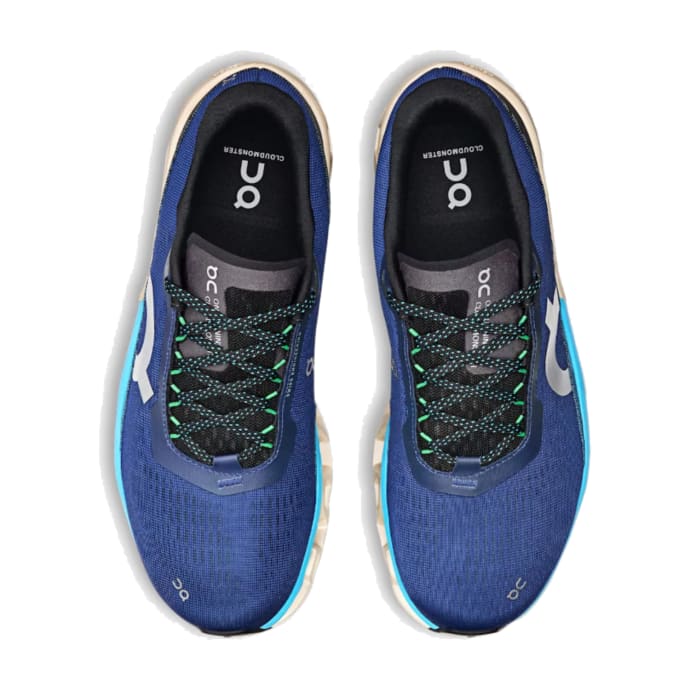 On Cloud mens Cloudmonster 2 Road Running Shoes Tempest/horizon