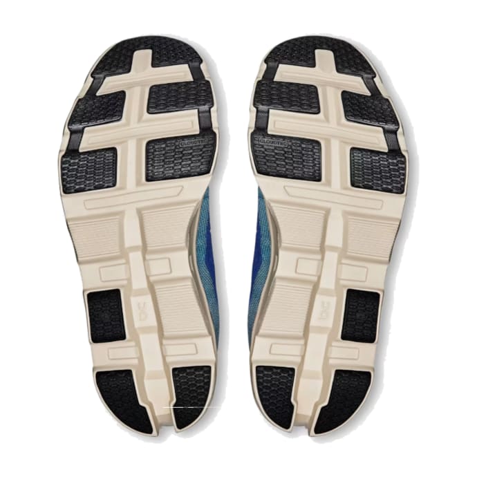 On Cloud mens Cloudmonster 2 Road Running Shoes Tempest/horizon