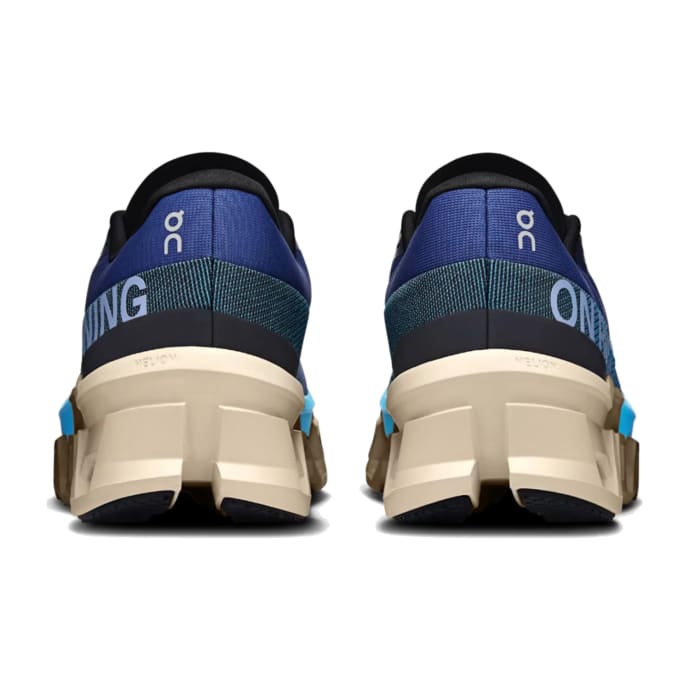 On Cloud mens Cloudmonster 2 Road Running Shoes Tempest/horizon