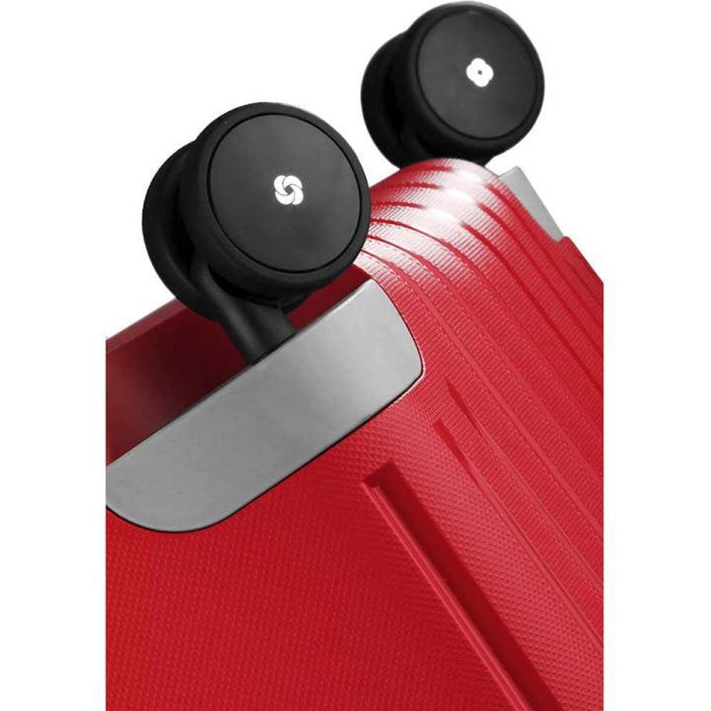 Samsonite Scure Spinner Trolley Bag In Crimson Red