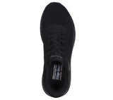 Skechers Mens Bobs Squad Chaos Black Shoes