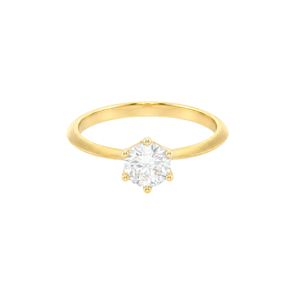 0.50ct Round Solitaire Engagement Ring