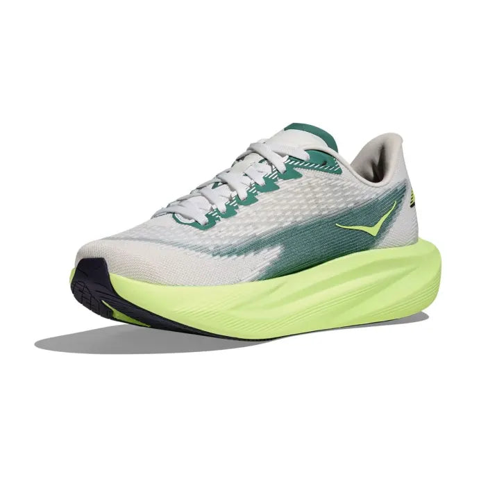 Hoka M March 7 Mens Frost / Neon Yuzu