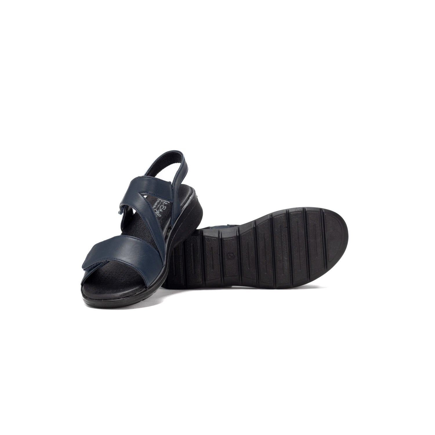 Hush Puppies Ladies Soft Obamia Sandals In Navy