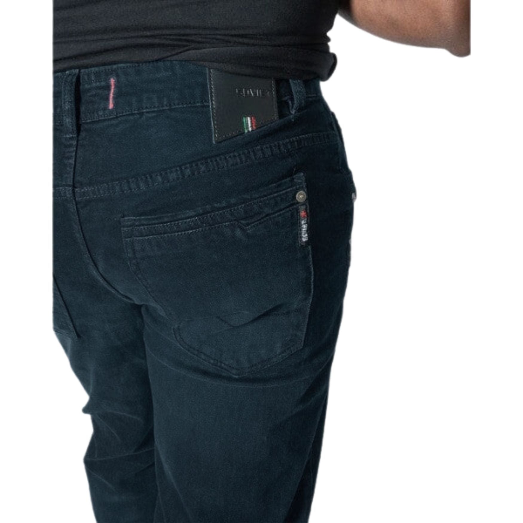 Soviet Mens McKeniie Straight Leg Jeans In Blue Black