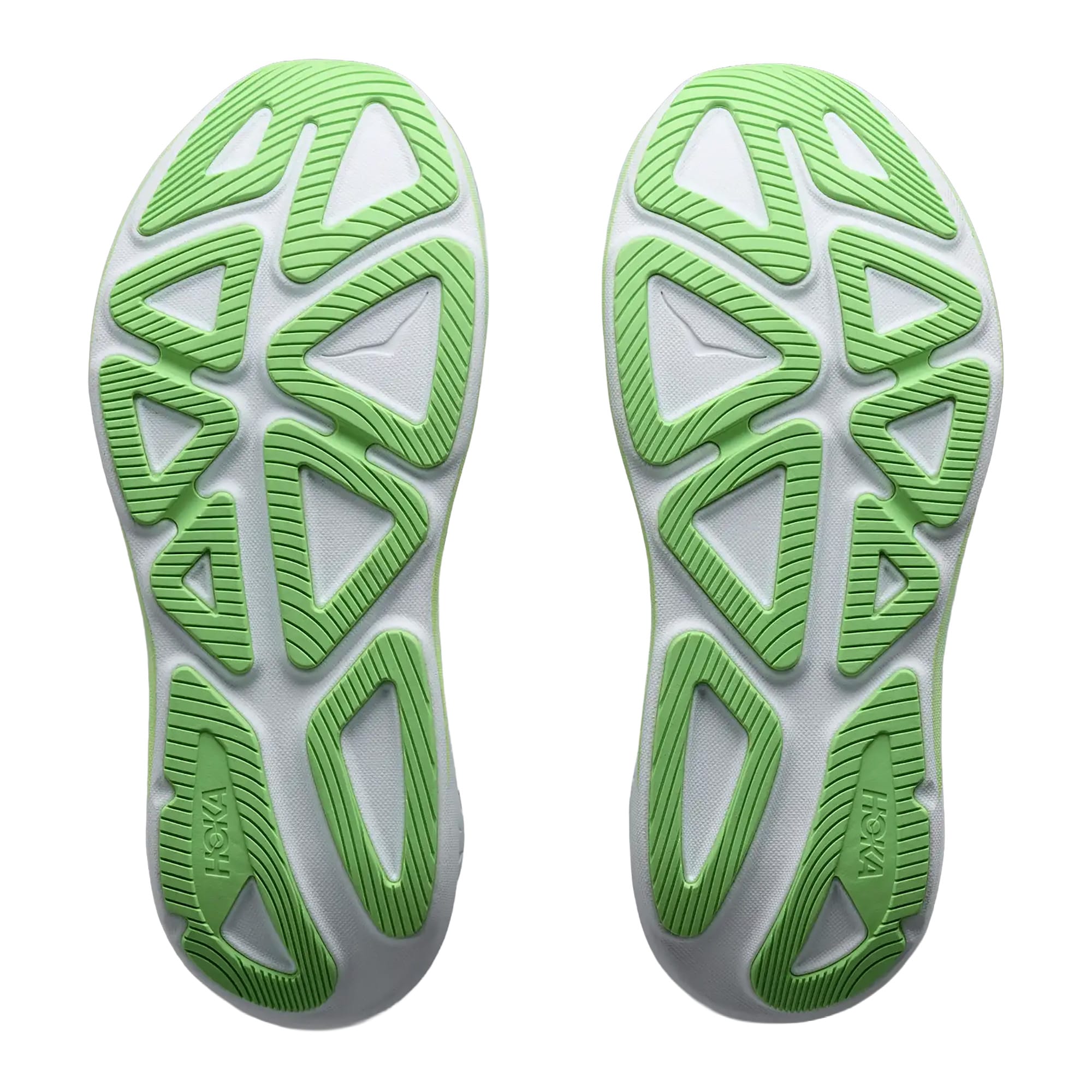 Hoka Womens Clifton Pro Shoes In Cosmic Grey/Neon Yuzu