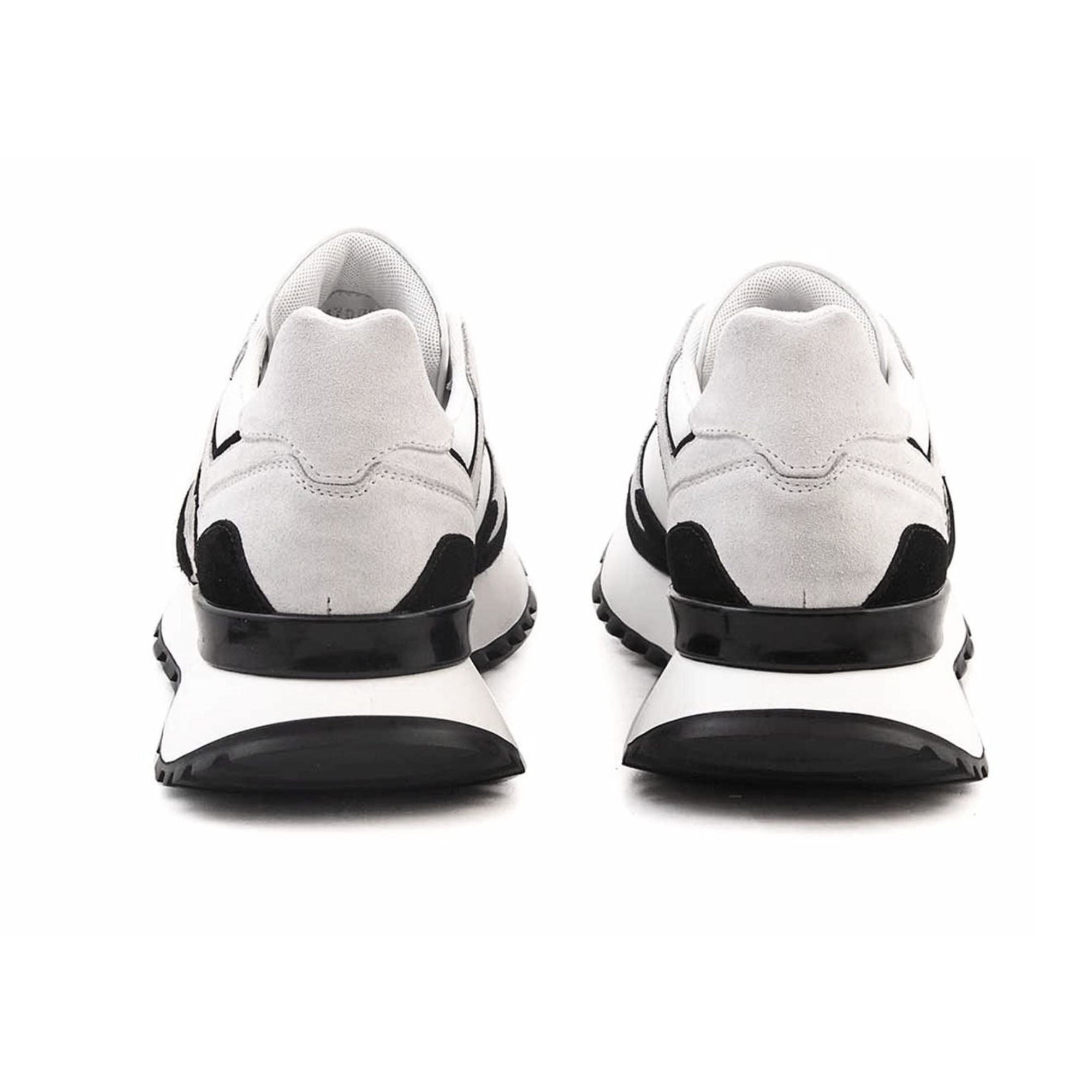 Roberto Cavalli Mens Suede Shoes in Snow
