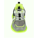 John Galliano Mens Microfibre Sneakers In Light Green