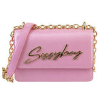 Sissyboy Structured Crossbody Bag In Pink