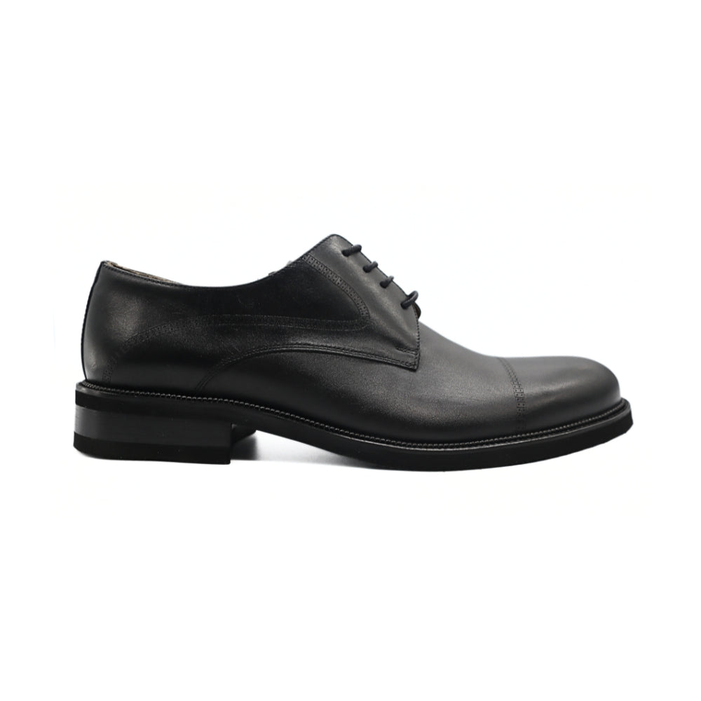 Zerga Ganja Leather Shoe Black