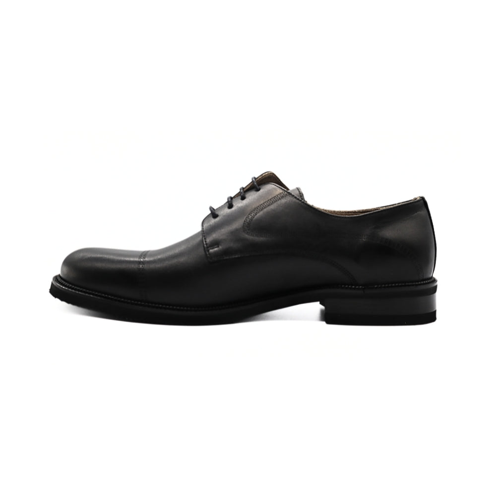 Zerga Ganja Leather Shoe Black