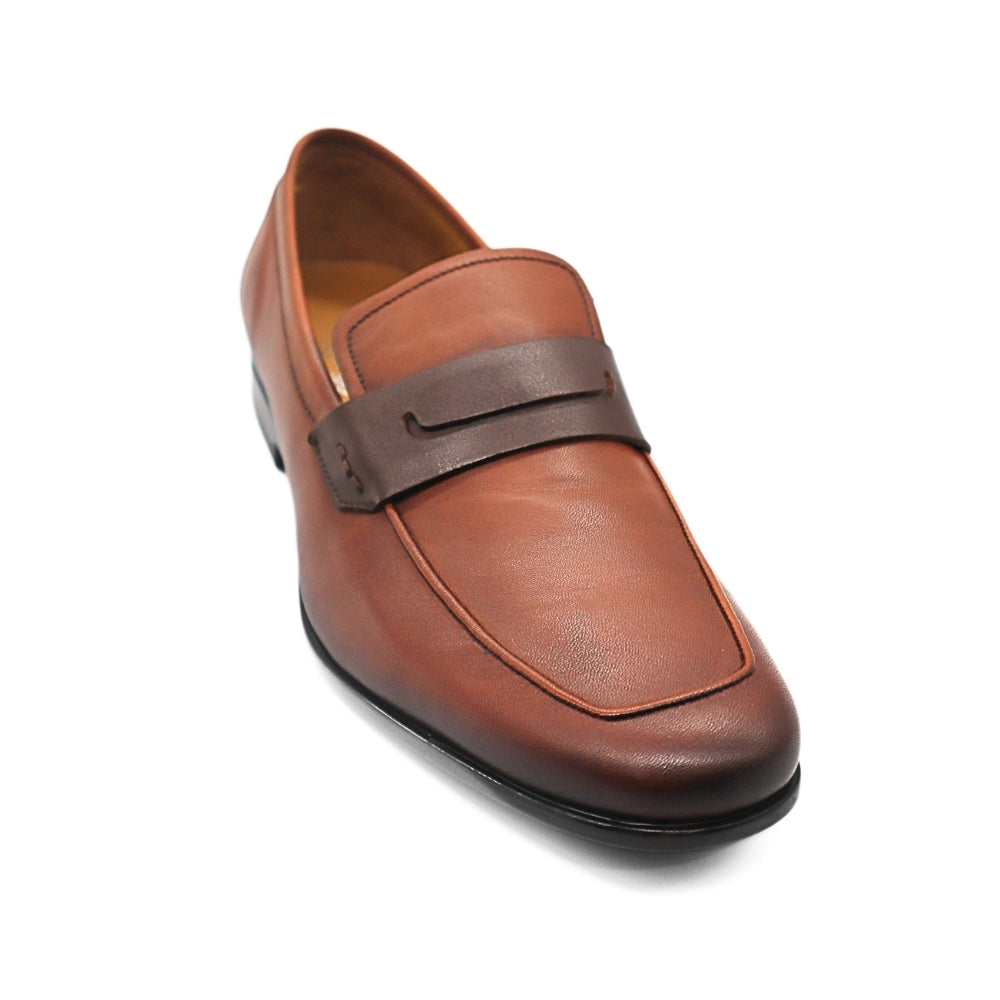 Zerga William Leather Shoe Tan