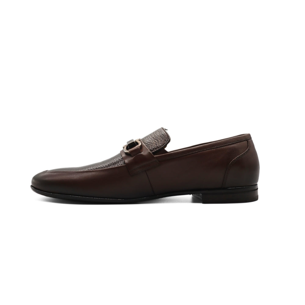 Zerga Barferr Leather Shoe Brown