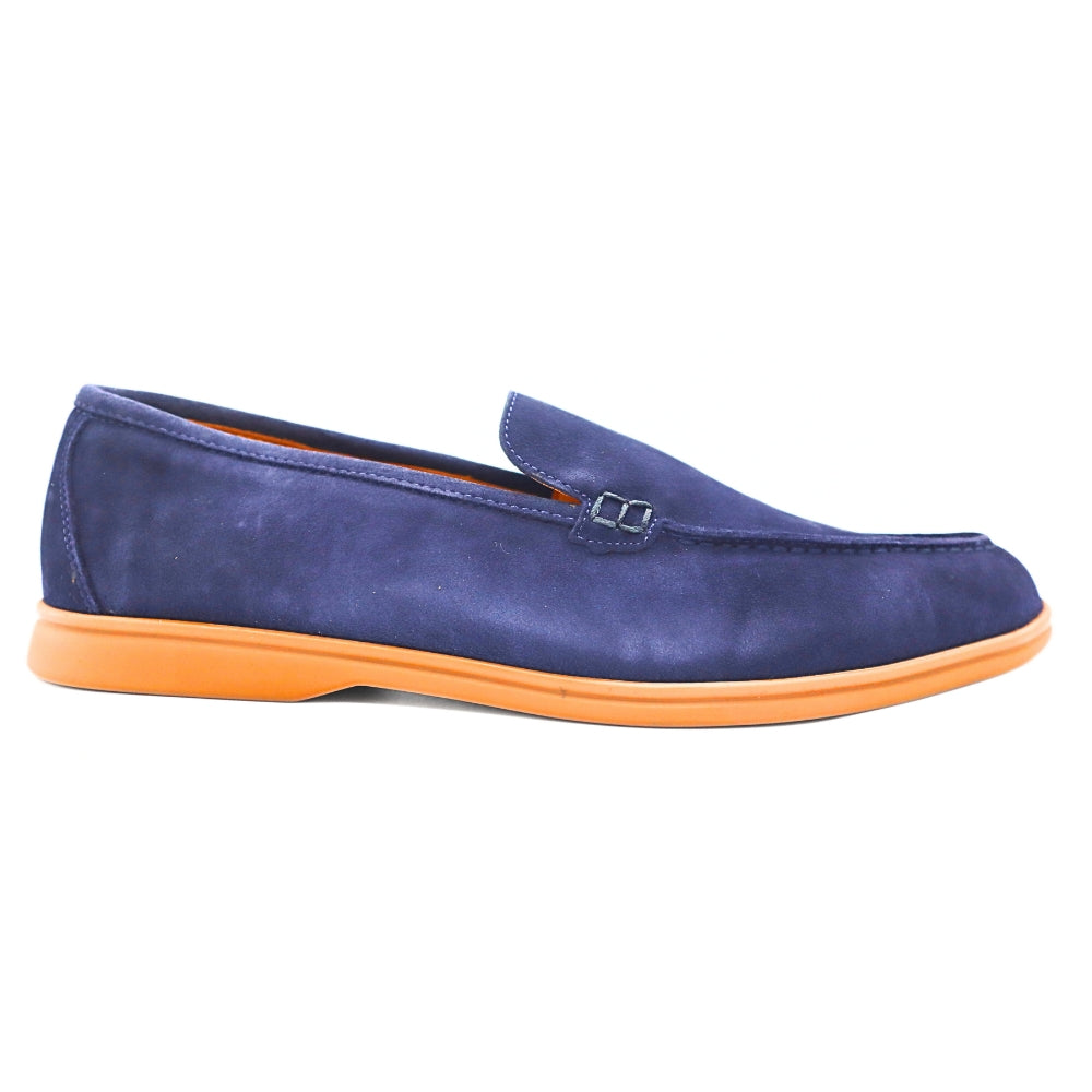 Zerga Helsingborg Leather Shoe Dark Blue