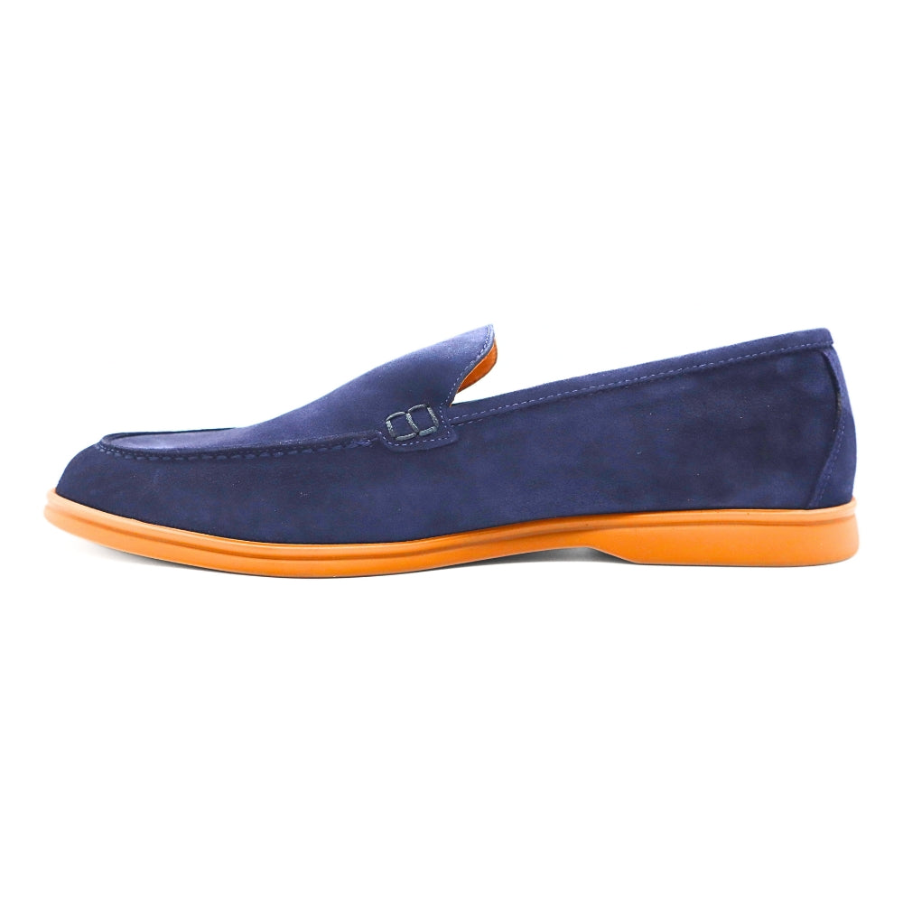 Zerga Helsingborg Leather Shoe Dark Blue
