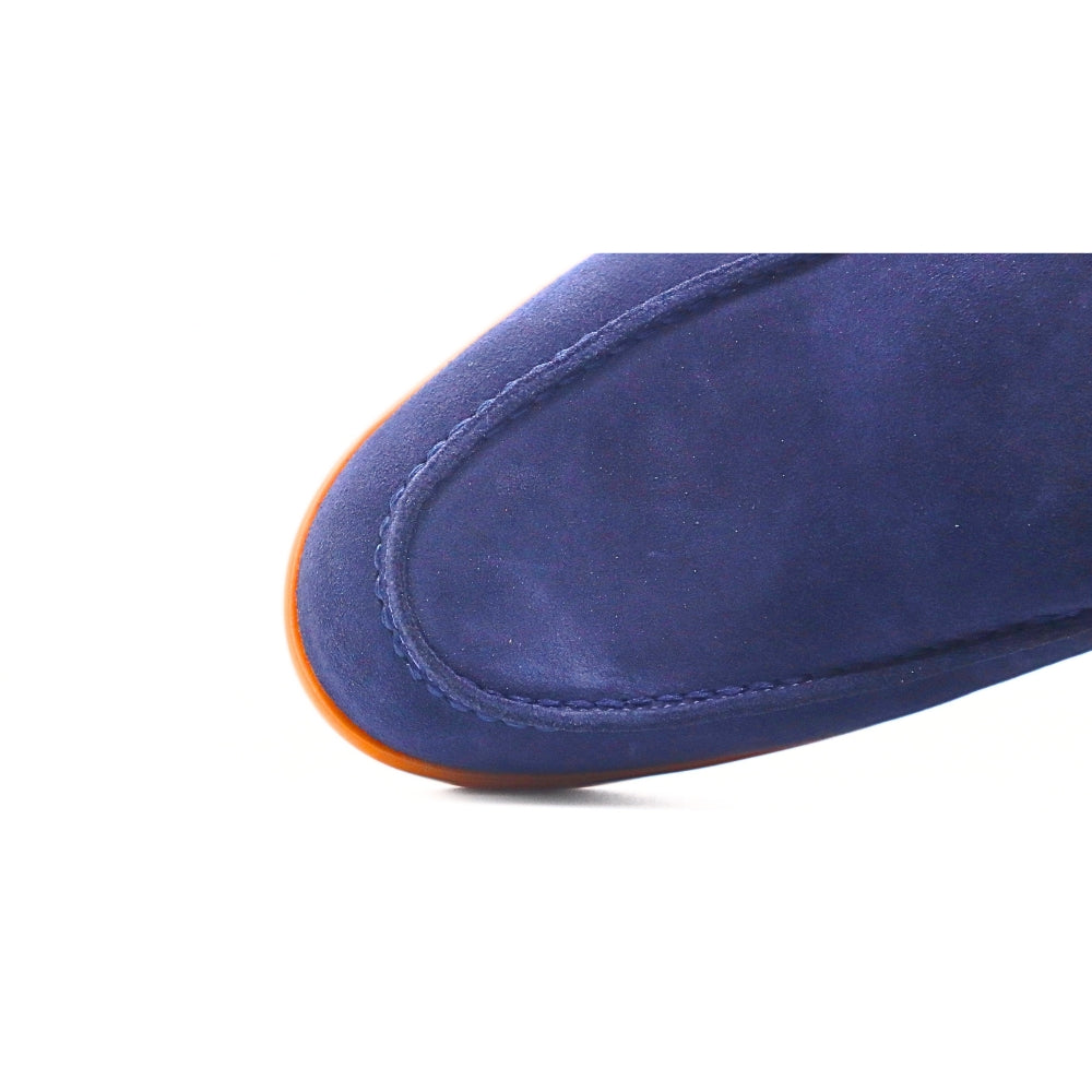 Zerga Helsingborg Leather Shoe Dark Blue