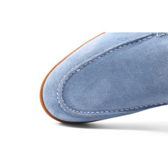 Zerga Helsingborg Leather Shoe Ocean