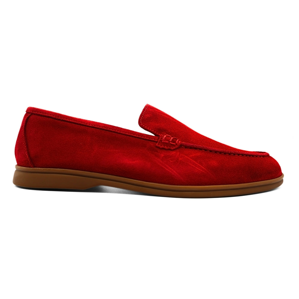 Zerga Helsingborg Leather Shoe Red
