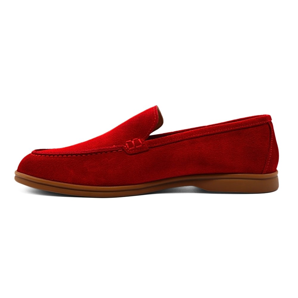 Zerga Helsingborg Leather Shoe Red