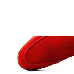 Zerga Helsingborg Leather Shoe Red