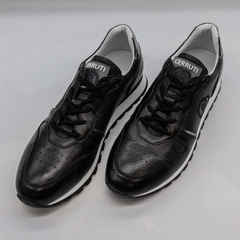 Principe Man Shoes Sneakers Cerruti I881 Scarpe Black