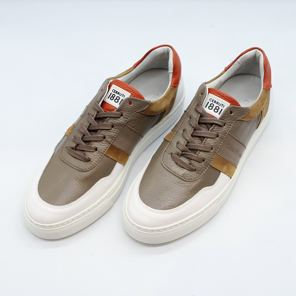 Principe Man Shoes Sneakers Cerruti  Taupe