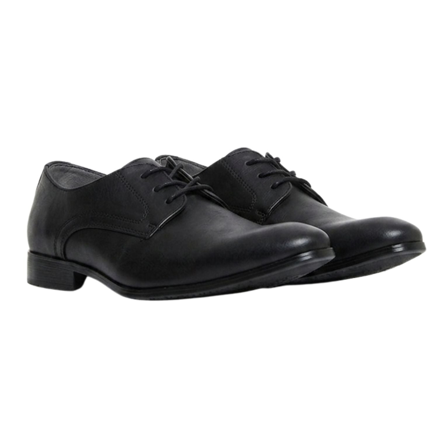 Pierre Cardin Boys Jamey Formal Shoes In Black