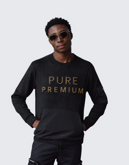 Pure Premium Black Trevigio Swearter