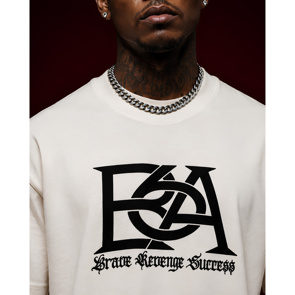 Covali BA6 Motto T-Shirt In White