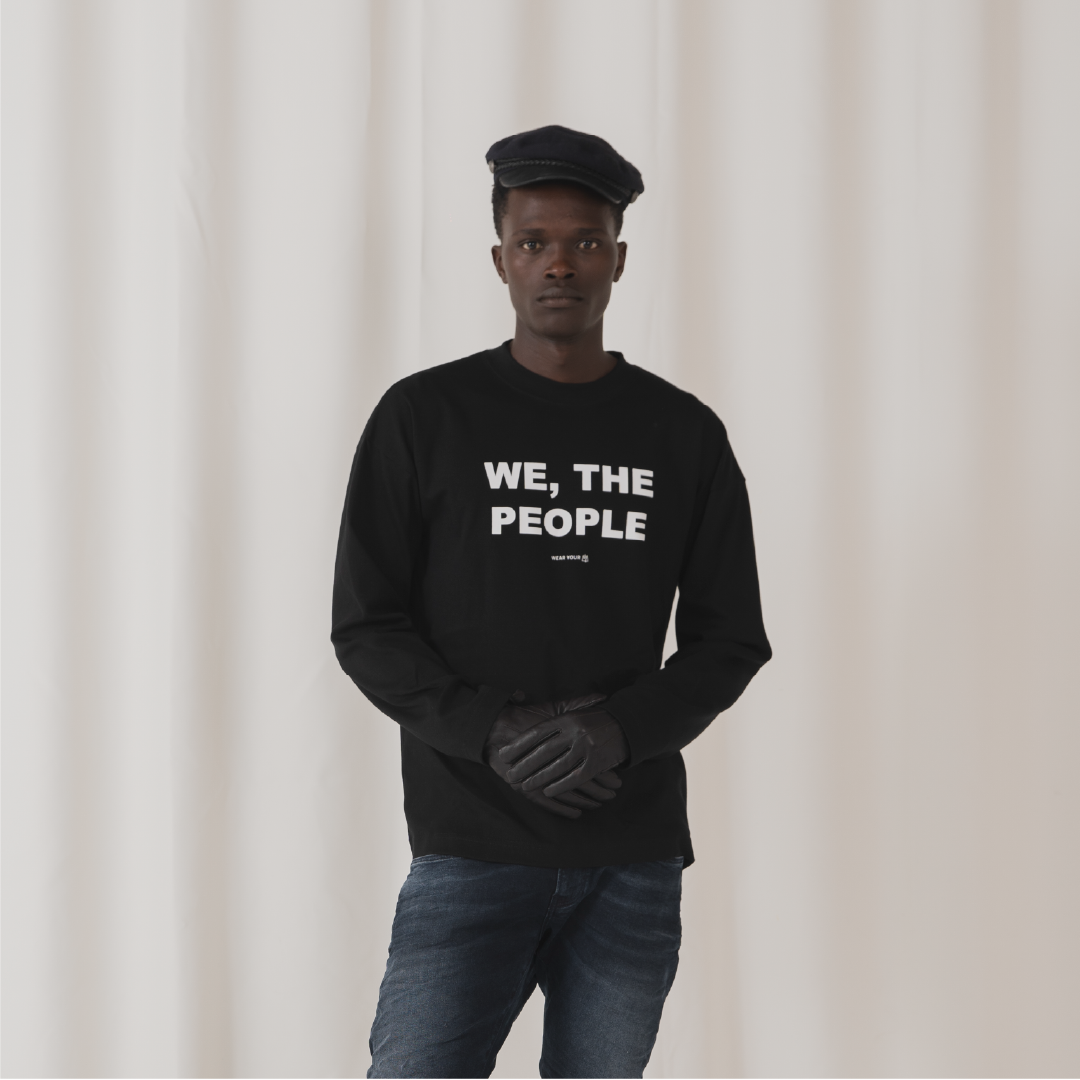 Tshepo Jeans We The People Ls T-Shirt Black