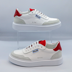 Pollini Sb15154G1Gur Sneaker White Red