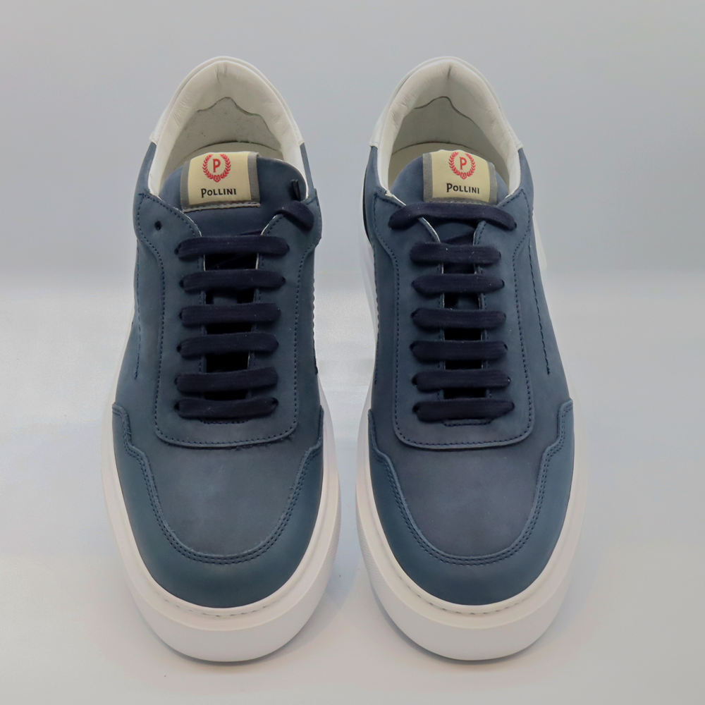 Pollini Sb15144G1Gul Sneaker Navy