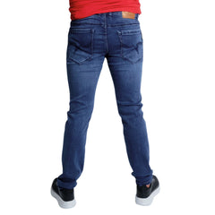 Soviet Mens Royce Slim Leg Jeans In Navy
