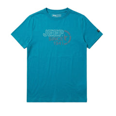 Jeep Mens Logo Icon Strong T-Shirt In Green