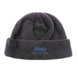 Jeep Unisex Rubicon Polar Fleece Beanie In Black