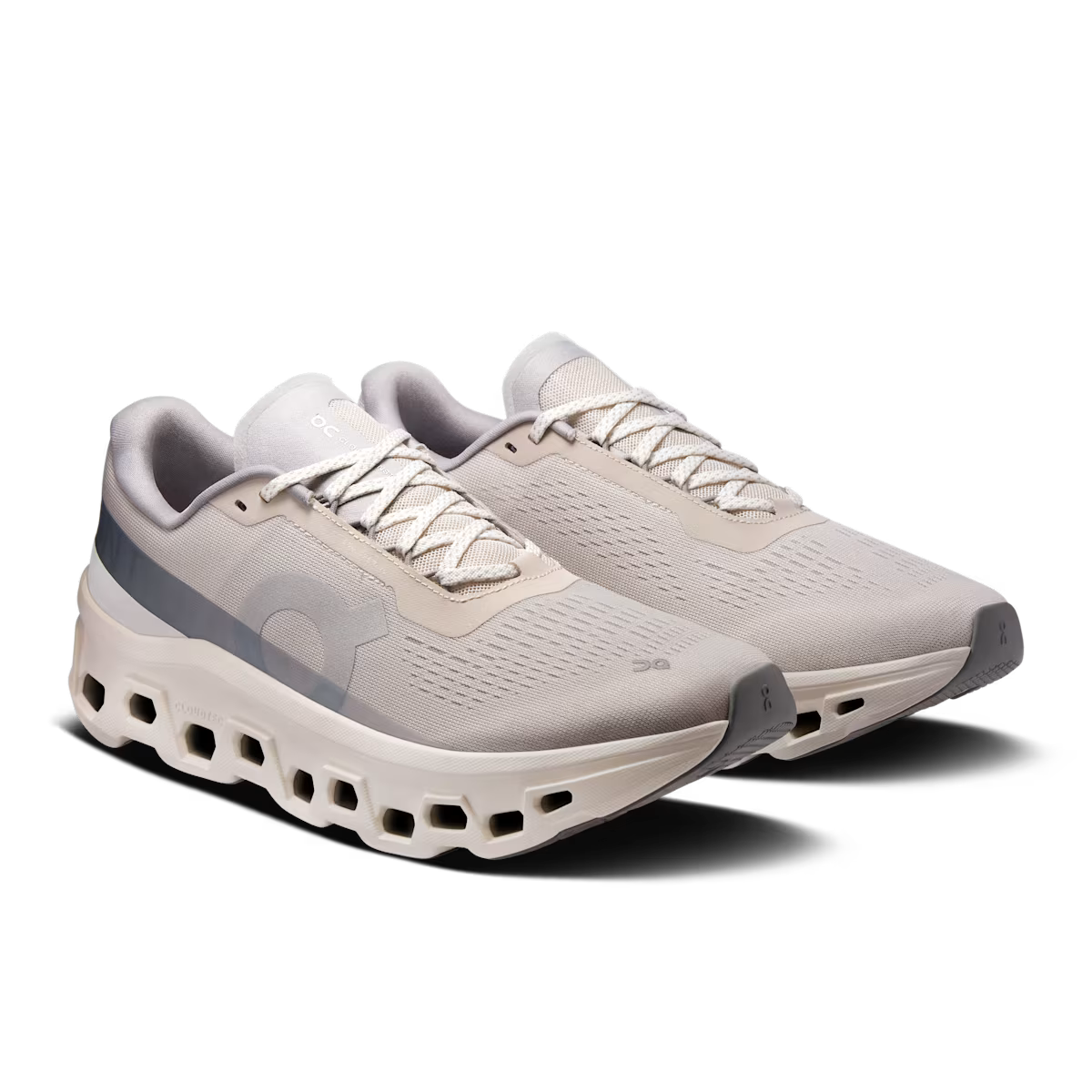 On Clound Mens Cloudmonster 1.0 Shoes In Pelican
