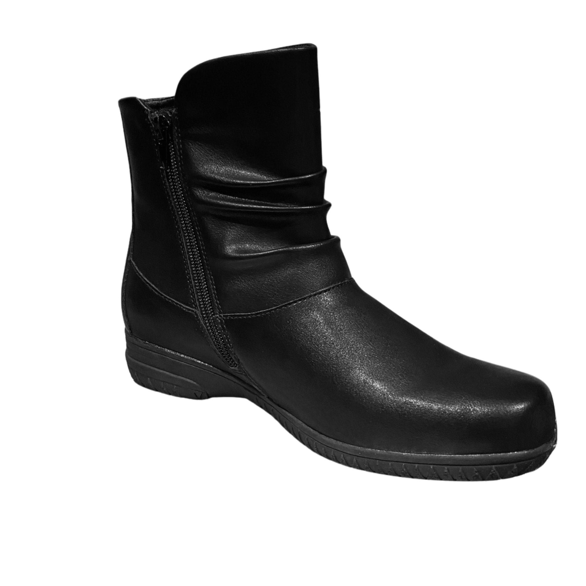 Cushion Walk Ladies Boots In Black