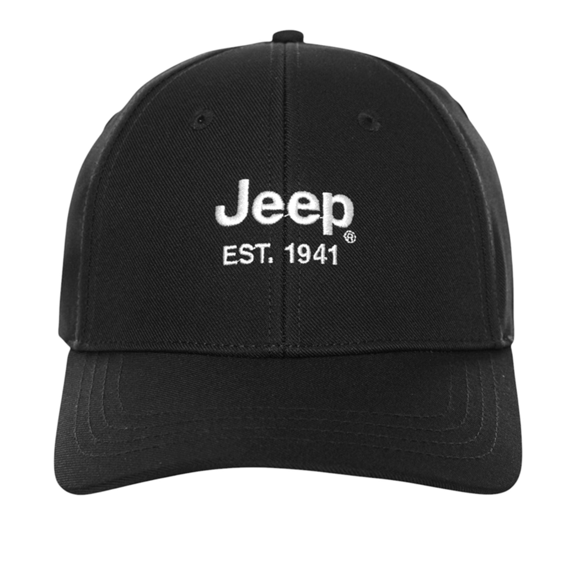 Jeep Mens Recycled Dad Cap In Black