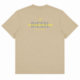Diesel Mens M-T-Just T-Shirt In Beige