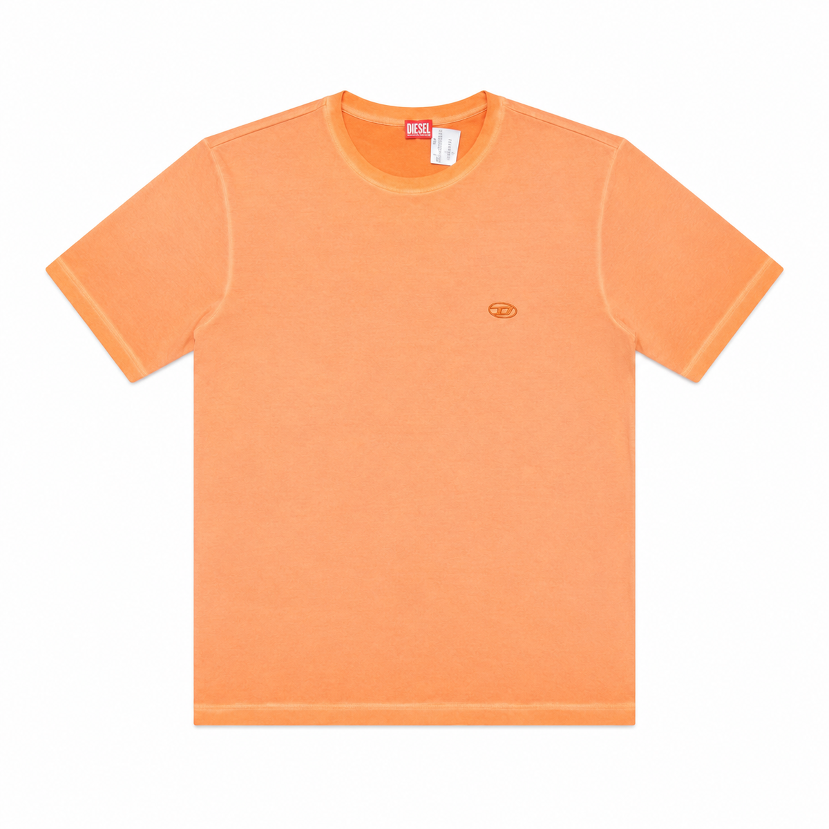 Diesel Mens M-T-Just-Waf T-Shirt In Peach