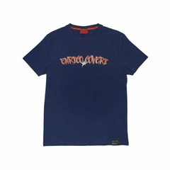 Enrico Coveri Mens T-Shirt In Dark Navy