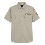 Jeep Mens Twill Service Shirt In Olive