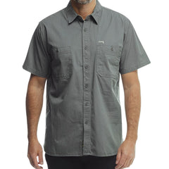 Jeep Mens Willys Workshirt In Charcoal