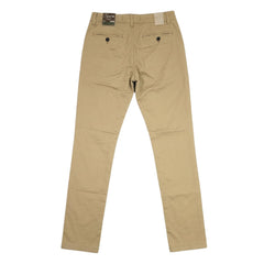 Soviet Mens Maldini Slim Leg Modern Fit Chinos In Khaki